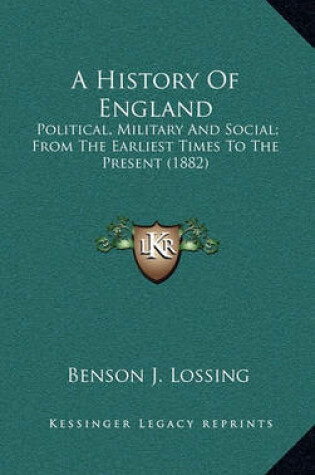 Cover of A History of England