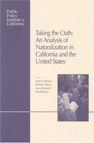 Cover of Taking the Oath