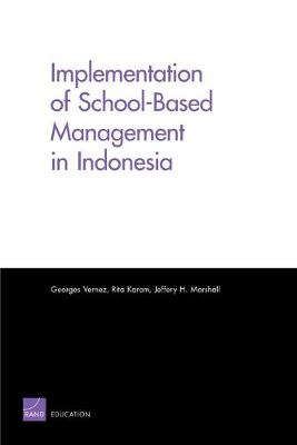 Book cover for Implementation of School-Based Management in Indonesia