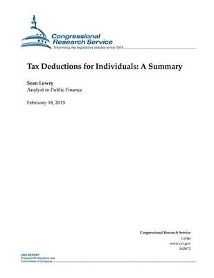 Book cover for Tax Deductions for Individuals