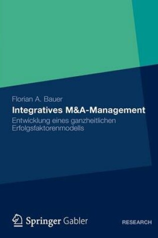 Cover of Integratives M&A-Management