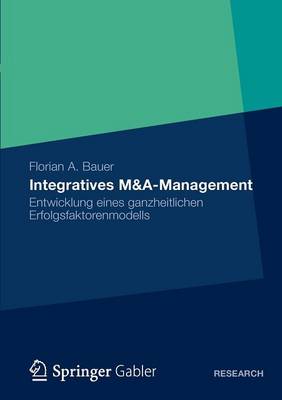 Book cover for Integratives M&A-Management