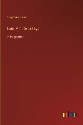 Cover of Four Minute Essays