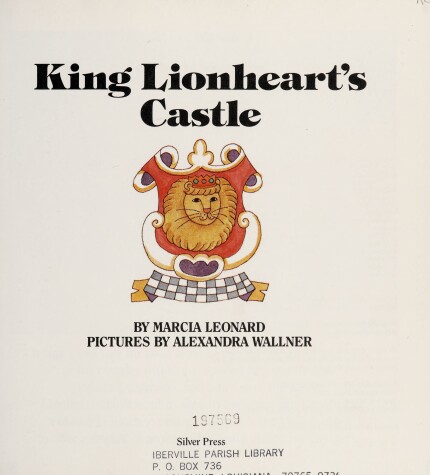 Cover of King Lionheart's Castle