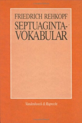 Cover of Septuaginta-Vokabular