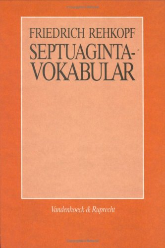 Cover of Septuaginta-Vokabular