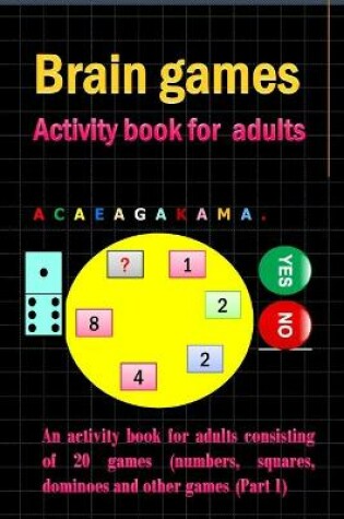 Cover of Brain games Activity book for adults