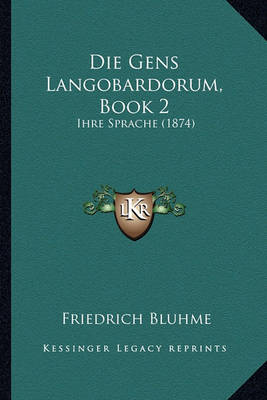 Book cover for Die Gens Langobardorum, Book 2
