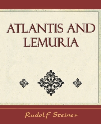 Book cover for Atlantis and Lemuria - 1911