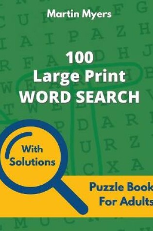 Cover of 100 Large Print Word Search