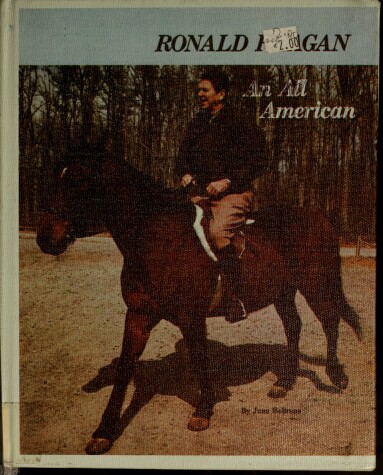 Book cover for Ronald Reagan, an All-American