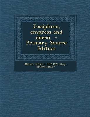 Book cover for Josephine, Empress and Queen