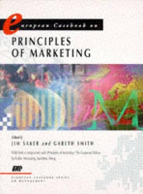 Book cover for European Casebook on Principles of Marketing