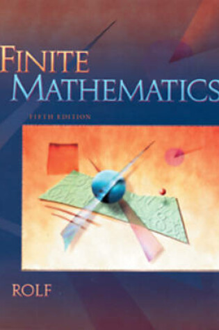 Cover of Finite Mathematics with Dvc