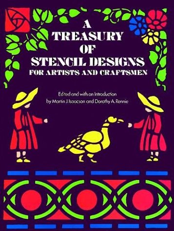 Cover of A Treasury of Stencil Designs for Artists and Craftsmen