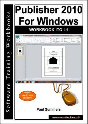 Book cover for Publisher 2010 for Windows Workbook Itq L1