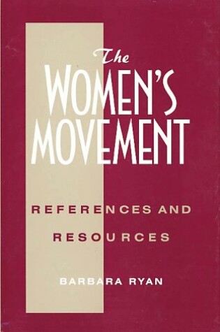 Cover of Women's Movement References and Resources