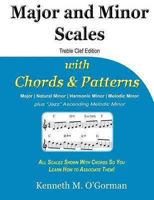 Book cover for Major and Minor Scales with Chords and Patterns