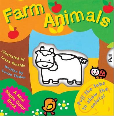 Cover of A Mini Magic Color Book: Farm Animals