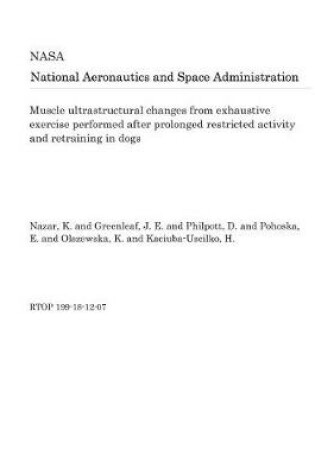 Cover of Muscle Ultrastructural Changes from Exhaustive Exercise Performed After Prolonged Restricted Activity and Retraining in Dogs