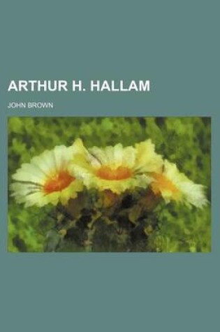 Cover of Arthur H. Hallam