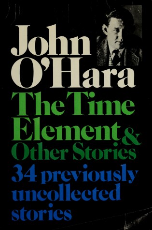 Cover of "Time Element" and Other Stories