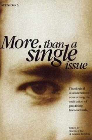 Cover of More than a Single Issue