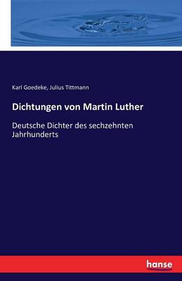 Book cover for Dichtungen von Martin Luther