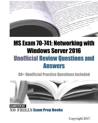 Book cover for MS Exam 70-741