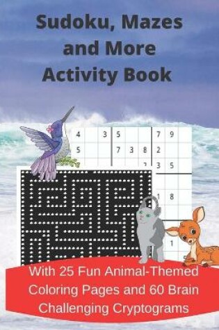 Cover of Sudoku, Mazes, and More Activity Book