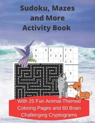 Book cover for Sudoku, Mazes, and More Activity Book