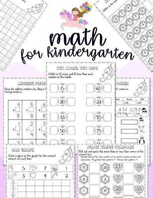 Book cover for Math for kindergarten