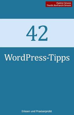 Book cover for 42 WordPress-Tipps