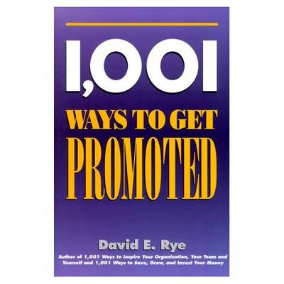 Book cover for 1001 Ways to Get Promoted