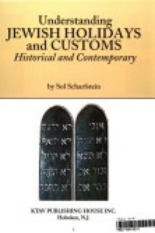 Cover of Understanding Jewish Holidays and Customs