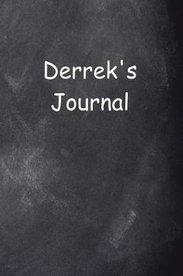 Cover of Derrek Personalized Name Journal Custom Name Gift Idea Derrek