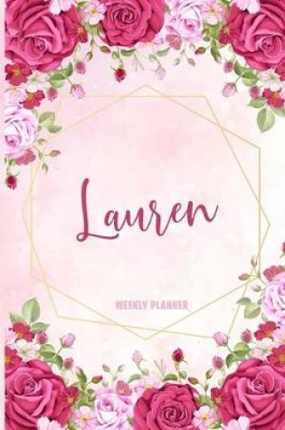 Cover of Lauren Weekly Planner