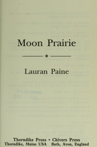 Cover of Moon Prairie