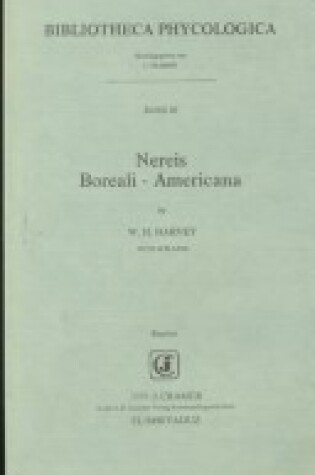 Cover of Nereis Boreali Americana