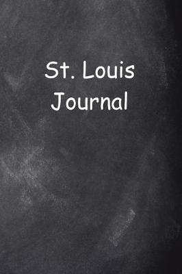 Book cover for St. Louis Journal Chalkboard Design