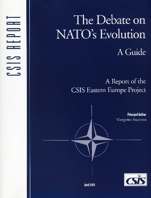 Book cover for The Debate on NATO's Evolution