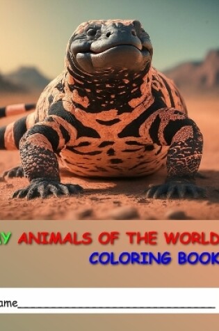 Cover of My Animals Of The World Coloring Book