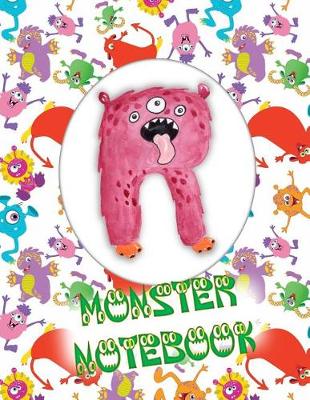 Book cover for R Monster Notebook