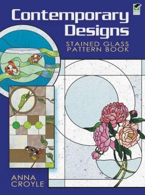 Cover of Contemporary Designs Stained Glass Pattern Book