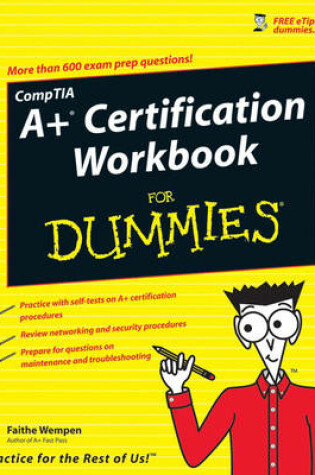 Cover of CompTIA A+ Certification Workbook For Dummies
