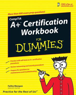 Book cover for CompTIA A+ Certification Workbook For Dummies