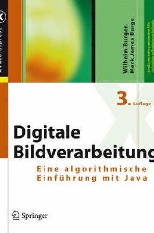 Cover of Digitale Bildverarbeitung