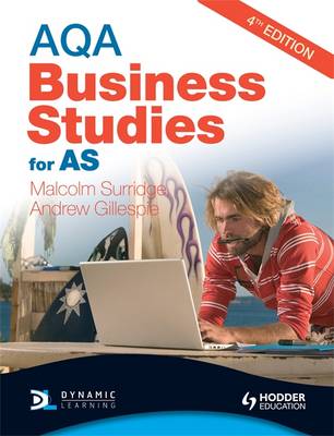 Book cover for AQA Business Studies for AS