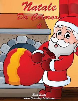 Book cover for Natale Da Colorare 4