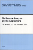 Cover of Multivariate Analysis and Its Applications